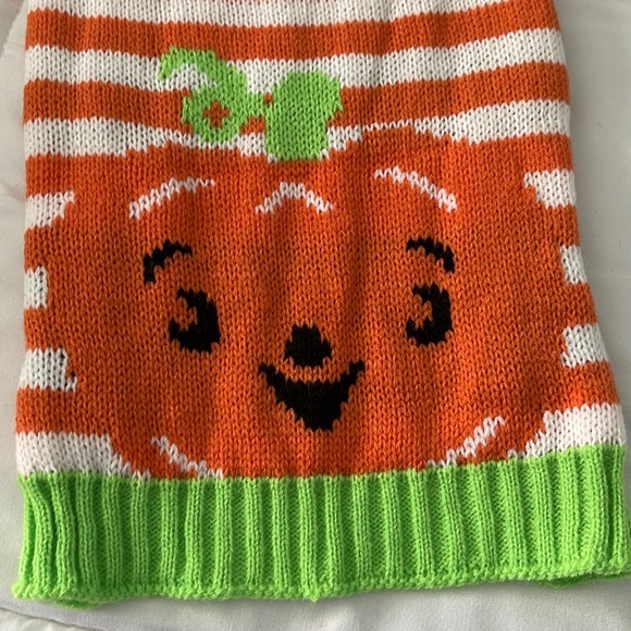 🆕 Pumpkin Dog Sweater ~XS - Picture 3 of 7
